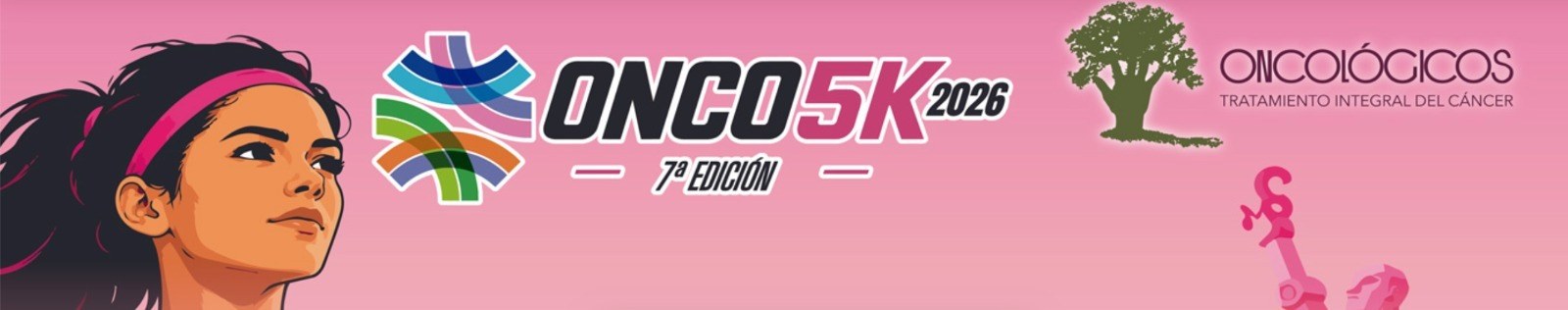 Cartel de CARRERA ONCOLÓGICOS 5K 2026
